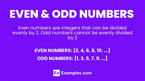 definition of odd and even numbers|Even Numbers and Odd Numbers – Properties, Examples.